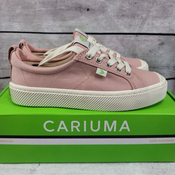 Shoes - Cariuma Rose Canvas OCA LOW Sneakers Womens Size 7